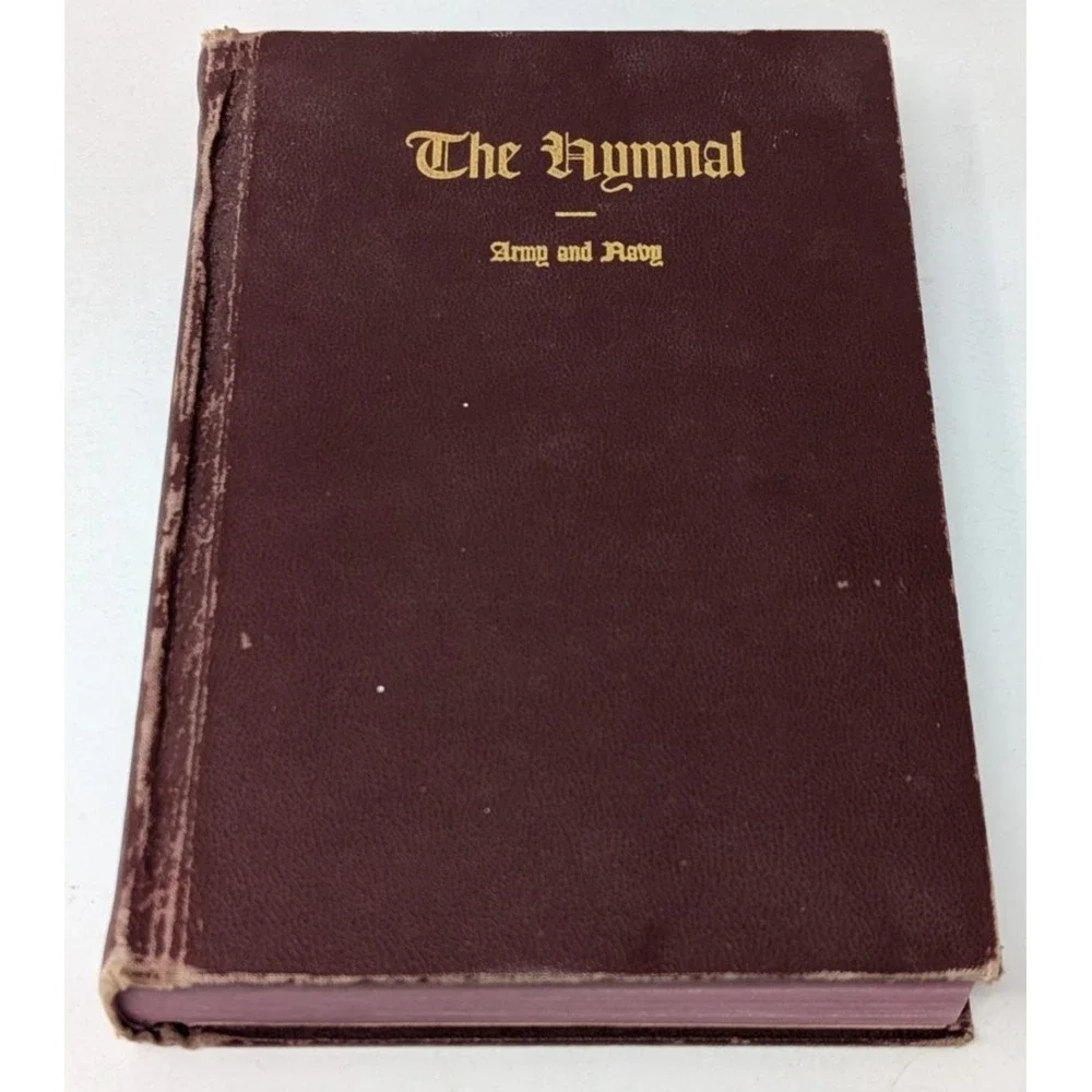 The Hymnal Army and Navy 1942 World‎ War 2 WWII Ivan Bennett Military VTG Book
